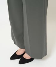 F6LDA08210 MICHEL KLEIN(小さいサイズ)(メゾン ドゥ サンク) [小さいサイズ]ワイドパンツ(セットアップ対応/洗える) ネイビー