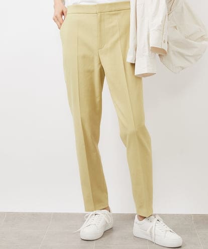 F6LDA18200 MICHEL KLEIN(小さいサイズ) [小さいサイズ]ドライストレッチテーパードパンツ(定番素材)