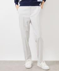 F6LDA18200 MICHEL KLEIN(小さいサイズ)(メゾン ドゥ サンク) [小さいサイズ]ドライストレッチテーパードパンツ(定番素材) ライトグレー