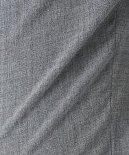 F6LDD01260 MICHEL KLEIN(小さいサイズ)(メゾン ドゥ サンク) [小さいサイズ][セットアップ対応]テーパードパンツ グレー