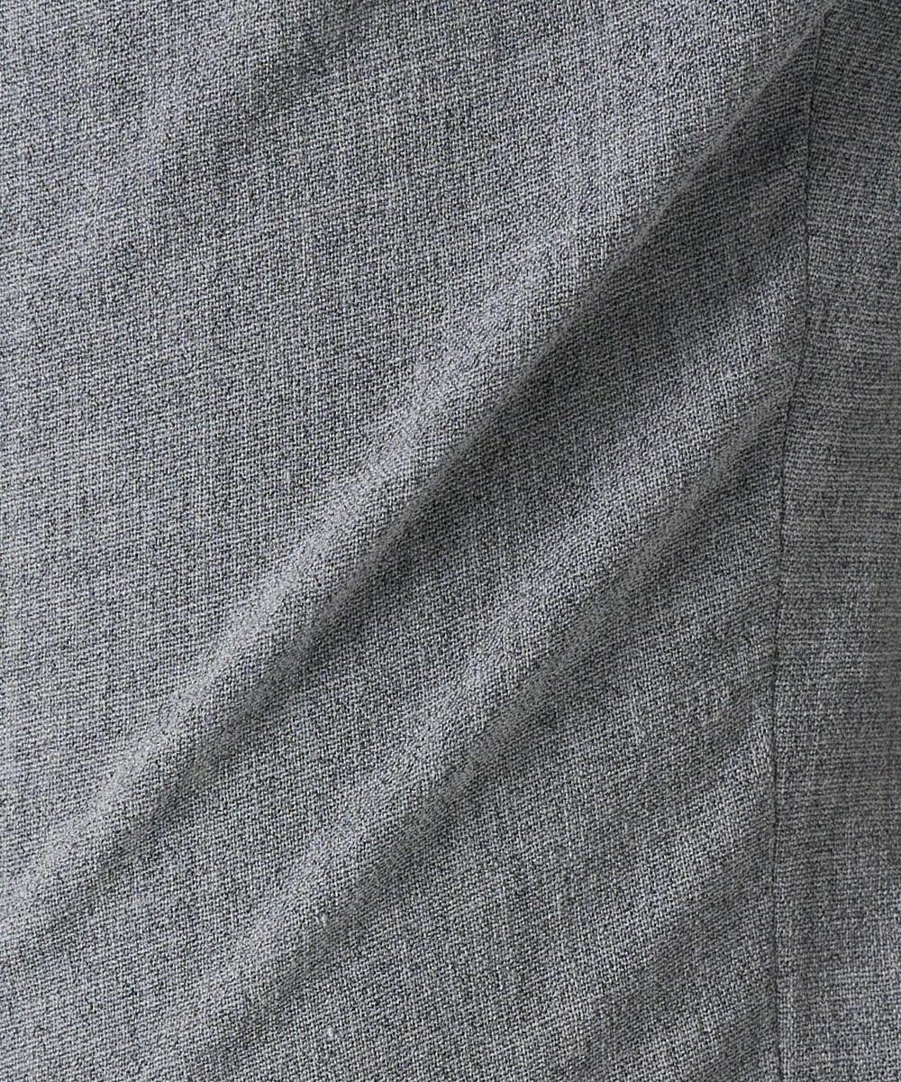 F6LDD01260 MICHEL KLEIN(小さいサイズ)(メゾン ドゥ サンク) [小さいサイズ][セットアップ対応]テーパードパンツ グレー