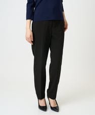 F6LDD01260 MICHEL KLEIN(小さいサイズ)(メゾン ドゥ サンク) [小さいサイズ][セットアップ対応]テーパードパンツ グレー