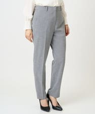 F6LDD01260 MICHEL KLEIN(小さいサイズ)(メゾン ドゥ サンク) [小さいサイズ][セットアップ対応]テーパードパンツ グレー