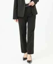 F6LDD01260 MICHEL KLEIN(小さいサイズ)(メゾン ドゥ サンク) [小さいサイズ][セットアップ対応]テーパードパンツ グレー