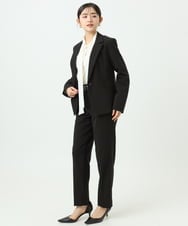 F6LDD01260 MICHEL KLEIN(小さいサイズ)(メゾン ドゥ サンク) [小さいサイズ][セットアップ対応]テーパードパンツ グレー