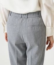 F6LDD01260 MICHEL KLEIN(小さいサイズ)(メゾン ドゥ サンク) [小さいサイズ][セットアップ対応]テーパードパンツ グレー