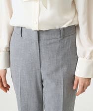 F6LDD01260 MICHEL KLEIN(小さいサイズ)(メゾン ドゥ サンク) [小さいサイズ][セットアップ対応]テーパードパンツ グレー