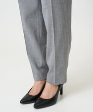 F6LDD01260 MICHEL KLEIN(小さいサイズ)(メゾン ドゥ サンク) [小さいサイズ][セットアップ対応]テーパードパンツ グレー