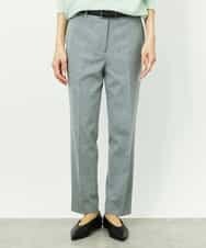 F6LDD01260 MICHEL KLEIN(小さいサイズ)(メゾン ドゥ サンク) [小さいサイズ][セットアップ対応]テーパードパンツ ブラック