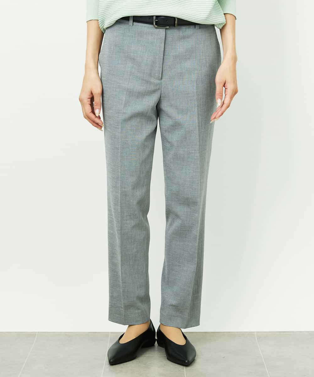 F6LDD01260 MICHEL KLEIN(小さいサイズ)(メゾン ドゥ サンク) [小さいサイズ][セットアップ対応]テーパードパンツ ブラック