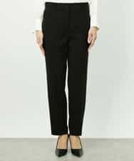 F6LDD01260 MICHEL KLEIN(小さいサイズ)(メゾン ドゥ サンク) [小さいサイズ][セットアップ対応]テーパードパンツ ブラック