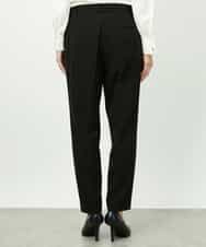 F6LDD01260 MICHEL KLEIN(小さいサイズ)(メゾン ドゥ サンク) [小さいサイズ][セットアップ対応]テーパードパンツ ブラック