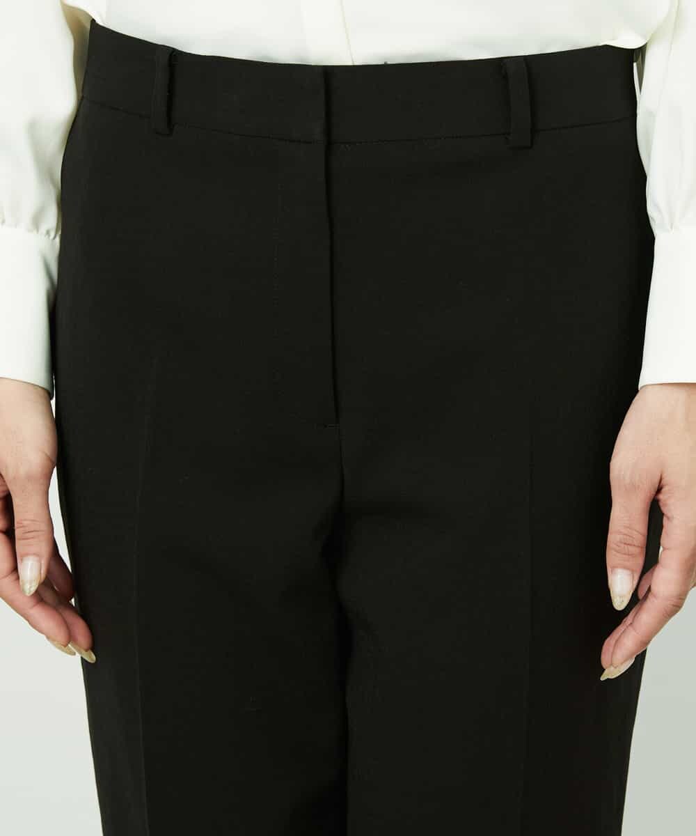 F6LDD01260 MICHEL KLEIN(小さいサイズ)(メゾン ドゥ サンク) [小さいサイズ][セットアップ対応]テーパードパンツ ブラック