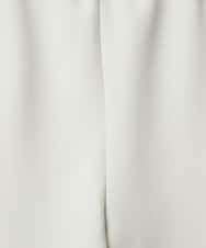 F6LDD02220 MICHEL KLEIN(小さいサイズ)(メゾン ドゥ サンク) [小さいサイズ][コージーボトム]シームレスワイドパンツ ライトグレー