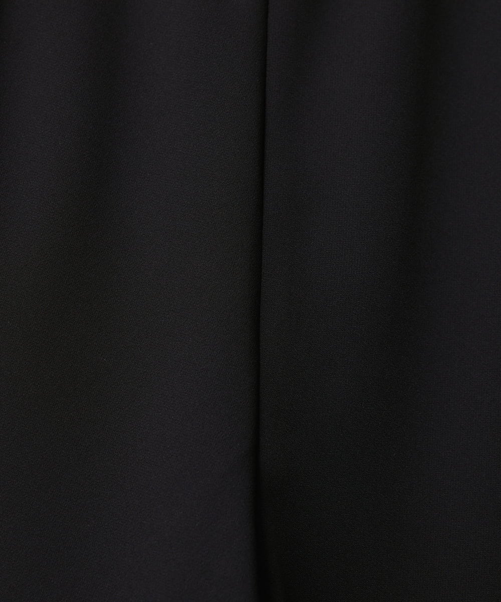 F6LDD02220 MICHEL KLEIN(小さいサイズ)(メゾン ドゥ サンク) [小さいサイズ][コージーボトム]シームレスワイドパンツ ライトグレー