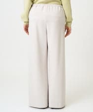 F6LDD02220 MICHEL KLEIN(小さいサイズ)(メゾン ドゥ サンク) [小さいサイズ][コージーボトム]シームレスワイドパンツ ライトグレー