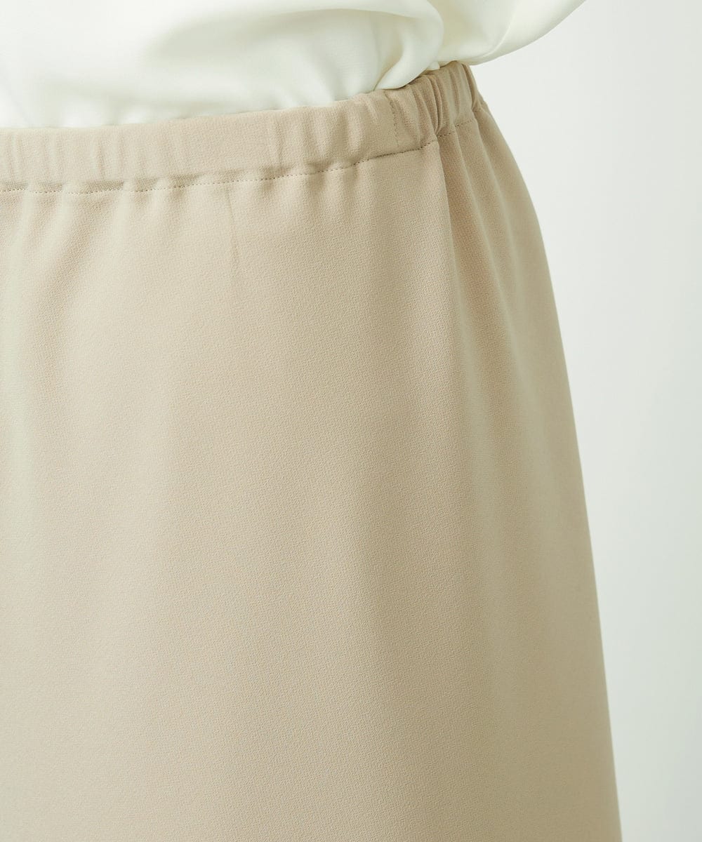 F6LDD02220 MICHEL KLEIN(小さいサイズ)(メゾン ドゥ サンク) [小さいサイズ][コージーボトム]シームレスワイドパンツ ライトグレー