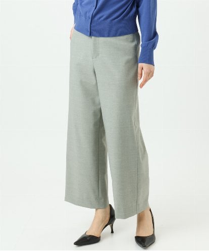 F6LDD11230 MICHEL KLEIN(小さいサイズ) [小さいサイズ][2WAYストレッチ]定番ワイドパンツ