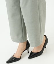 F6LDD11230 MICHEL KLEIN(小さいサイズ)(メゾン ドゥ サンク) [小さいサイズ][2WAYストレッチ]定番ワイドパンツ ライトグレー