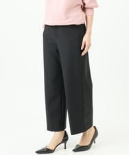 F6LDD11230 MICHEL KLEIN(小さいサイズ)(メゾン ドゥ サンク) [小さいサイズ][2WAYストレッチ]定番ワイドパンツ ライトグレー