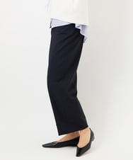 F6LDD11230 MICHEL KLEIN(小さいサイズ)(メゾン ドゥ サンク) [小さいサイズ][2WAYストレッチ]定番ワイドパンツ ライトグレー