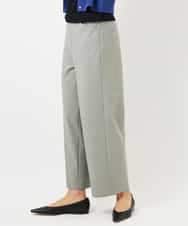 F6LDD11230 MICHEL KLEIN(小さいサイズ)(メゾン ドゥ サンク) [小さいサイズ][2WAYストレッチ]定番ワイドパンツ ライトグレー