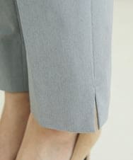 F6LDS05230 MICHEL KLEIN(小さいサイズ)(メゾン ドゥ サンク) [小さいサイズ]トリコットカノコテーパードパンツ（セットアップ対応） グレー(92)