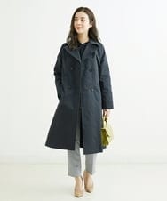 F6LDS05230 MICHEL KLEIN(小さいサイズ)(メゾン ドゥ サンク) [小さいサイズ]トリコットカノコテーパードパンツ（セットアップ対応） グレー(92)