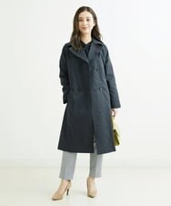 F6LDS05230 MICHEL KLEIN(小さいサイズ)(メゾン ドゥ サンク) [小さいサイズ]トリコットカノコテーパードパンツ（セットアップ対応） グレー(92)