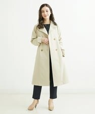 F6LDS05230 MICHEL KLEIN(小さいサイズ)(メゾン ドゥ サンク) [小さいサイズ]トリコットカノコテーパードパンツ（セットアップ対応） グレー(92)