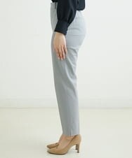 F6LDS05230 MICHEL KLEIN(小さいサイズ)(メゾン ドゥ サンク) [小さいサイズ]トリコットカノコテーパードパンツ（セットアップ対応） グレー(92)