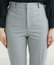 F6LDS05230 MICHEL KLEIN(小さいサイズ)(メゾン ドゥ サンク) [小さいサイズ]トリコットカノコテーパードパンツ（セットアップ対応） グレー(92)