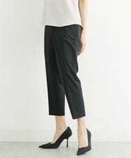 F6LFS24200 MICHEL KLEIN(小さいサイズ)(メゾン ドゥ サンク) [小さいサイズ]ドライギャバスリムストレッチテーパードパンツ/人気 ミントブルー(50)