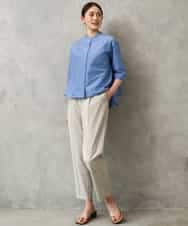 F6LGD06220 MICHEL KLEIN(小さいサイズ)(メゾン ドゥ サンク) [小さいサイズ][リラックスボトム]テーパードパンツ ベージュ