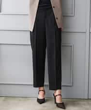 F6LGD06220 MICHEL KLEIN(小さいサイズ)(メゾン ドゥ サンク) [小さいサイズ][リラックスボトム]テーパードパンツ ベージュ