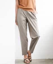 F6LGD06220 MICHEL KLEIN(小さいサイズ)(メゾン ドゥ サンク) [小さいサイズ][リラックスボトム]テーパードパンツ ベージュ