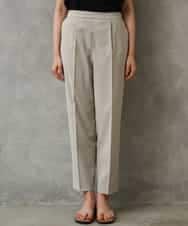 F6LGD06220 MICHEL KLEIN(小さいサイズ)(メゾン ドゥ サンク) [小さいサイズ][リラックスボトム]テーパードパンツ ベージュ