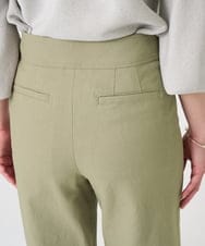 F6LGD17200 MICHEL KLEIN(小さいサイズ)(メゾン ドゥ サンク) [小さいサイズ][定番人気]ドライストレッチワイドパンツ カーキ