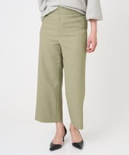 F6LGD17200 MICHEL KLEIN(小さいサイズ)(メゾン ドゥ サンク) [小さいサイズ][定番人気]ドライストレッチワイドパンツ カーキ