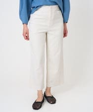 F6LGD17200 MICHEL KLEIN(小さいサイズ)(メゾン ドゥ サンク) [小さいサイズ][定番人気]ドライストレッチワイドパンツ アイボリー