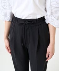 F6LGV47230 MICHEL KLEIN(小さいサイズ)(メゾン ドゥ サンク) [小さいサイズ]センタープレスジョグパンツ ブラック(94)