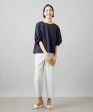 F6LHD17200 MICHEL KLEIN(小さいサイズ)(メゾン ドゥ サンク) [小さいサイズ][定番人気]ドライストレッチワイドパンツ ベージュ