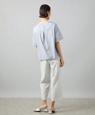F6LHD17200 MICHEL KLEIN(小さいサイズ)(メゾン ドゥ サンク) [小さいサイズ][定番人気]ドライストレッチワイドパンツ ベージュ
