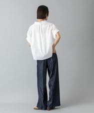F6LHD18260 MICHEL KLEIN(小さいサイズ)(メゾン ドゥ サンク) [小さいサイズ]ライトデニムパンツ ネイビー
