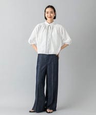 F6LHD18260 MICHEL KLEIN(小さいサイズ)(メゾン ドゥ サンク) [小さいサイズ]ライトデニムパンツ ネイビー