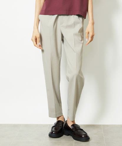 F6LJA07200 MICHEL KLEIN(小さいサイズ) ［小さいサイズ］ツイルストレッチテーパードパンツ