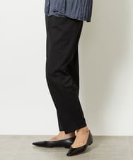 F6LJA07200 MICHEL KLEIN(小さいサイズ)(メゾン ドゥ サンク) ［小さいサイズ］ツイルストレッチテーパードパンツ ベージュ