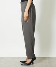 F6LJA07200 MICHEL KLEIN(小さいサイズ)(メゾン ドゥ サンク) ［小さいサイズ］ツイルストレッチテーパードパンツ ベージュ