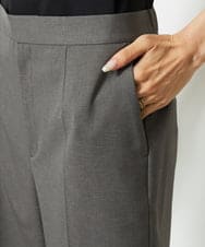 F6LJA07200 MICHEL KLEIN(小さいサイズ)(メゾン ドゥ サンク) ［小さいサイズ］ツイルストレッチテーパードパンツ ベージュ