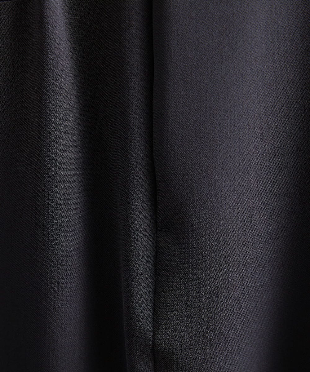 F6LJS20230 MICHEL KLEIN(小さいサイズ)(メゾン ドゥ サンク) [小さいサイズ]ハイウエストバレルパンツ ダークグレー(93)